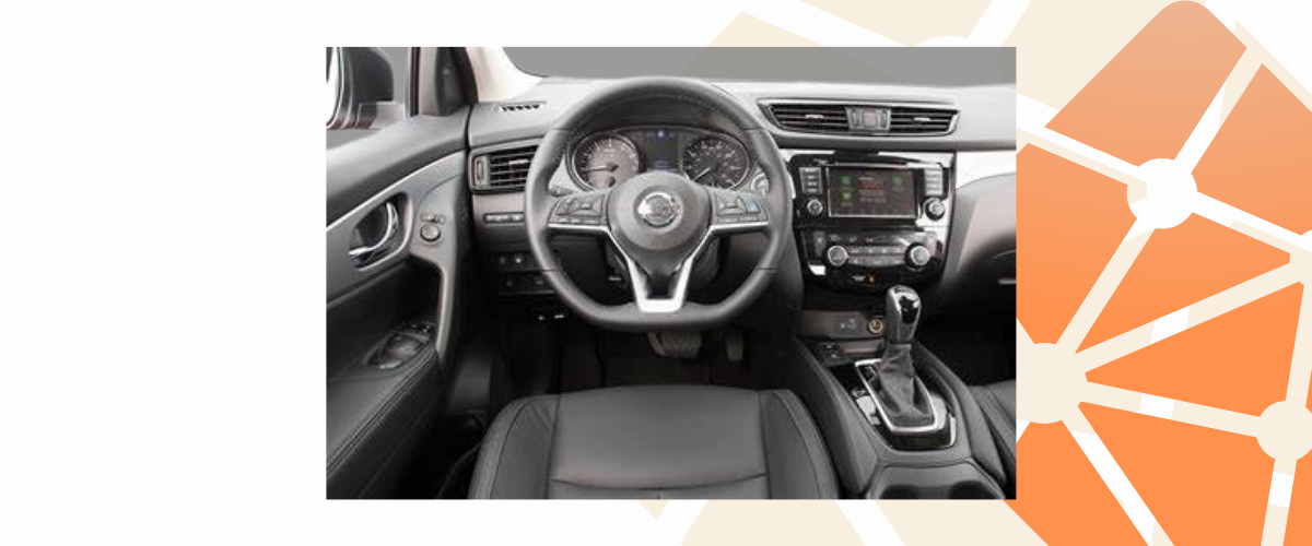 Nissan Rogue Sport dashboard