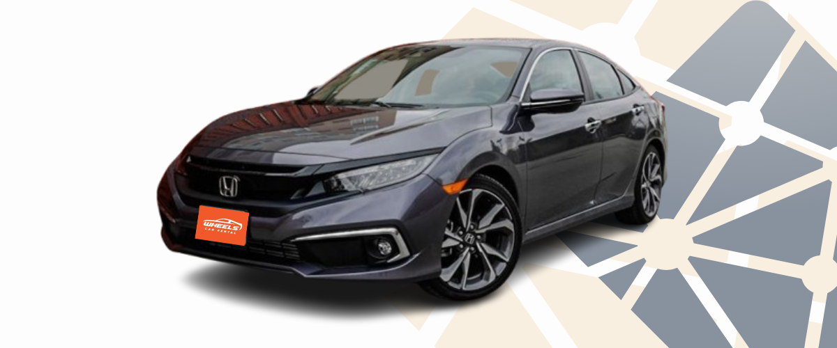 Honda Civic for rent in salalah